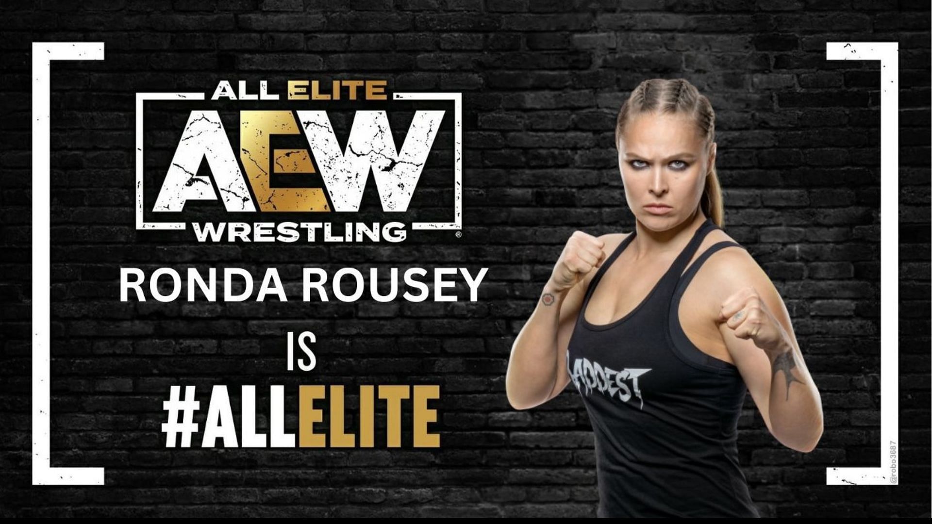 Ronda Rousey was recently spotted backstage in AEW