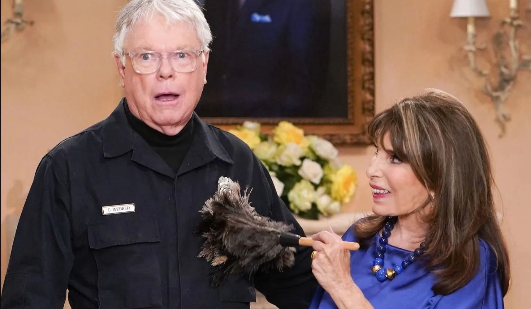 Charlie and Esther might be the newest couple on the show (Image via CBS)