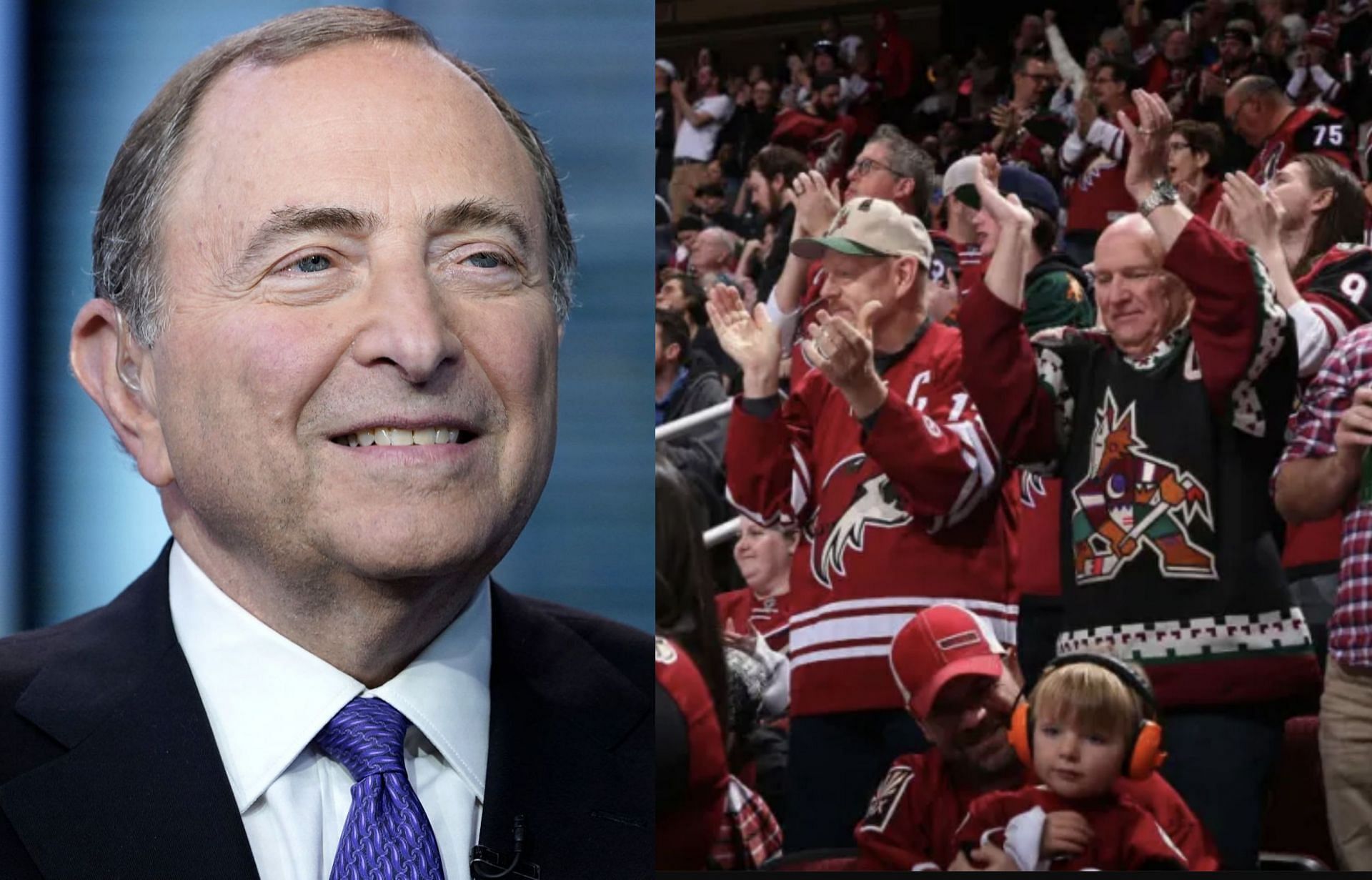 Gary Bettman clears the air on Arizona Coyotes relocation rumors following lingering arena issues