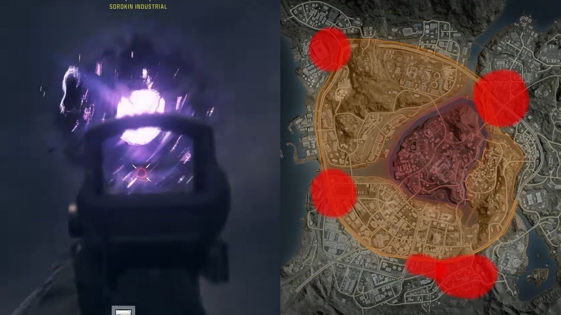 Potential Harvester Orbs location (Image via Activision and Sportskeeda)