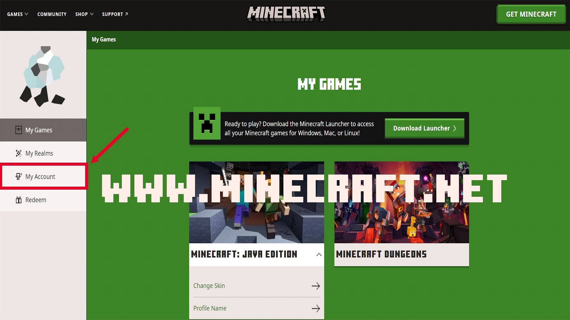 Use the official website to toggle the Profanity filter settings (Image via Minecraft.net)