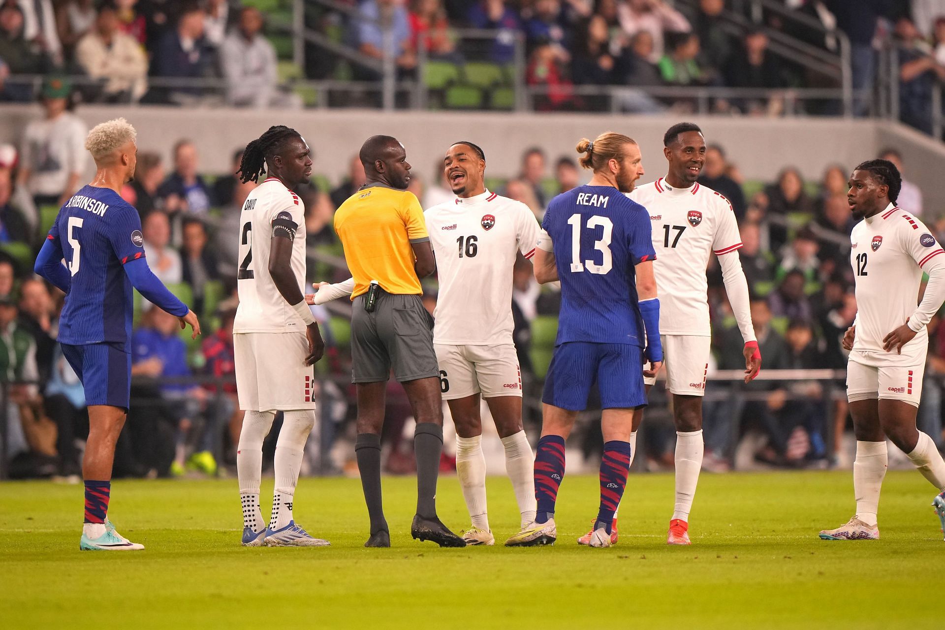 Trinidad &amp; Tobago v United States: Quarterfinal - Leg One - CONCACAF Nations League