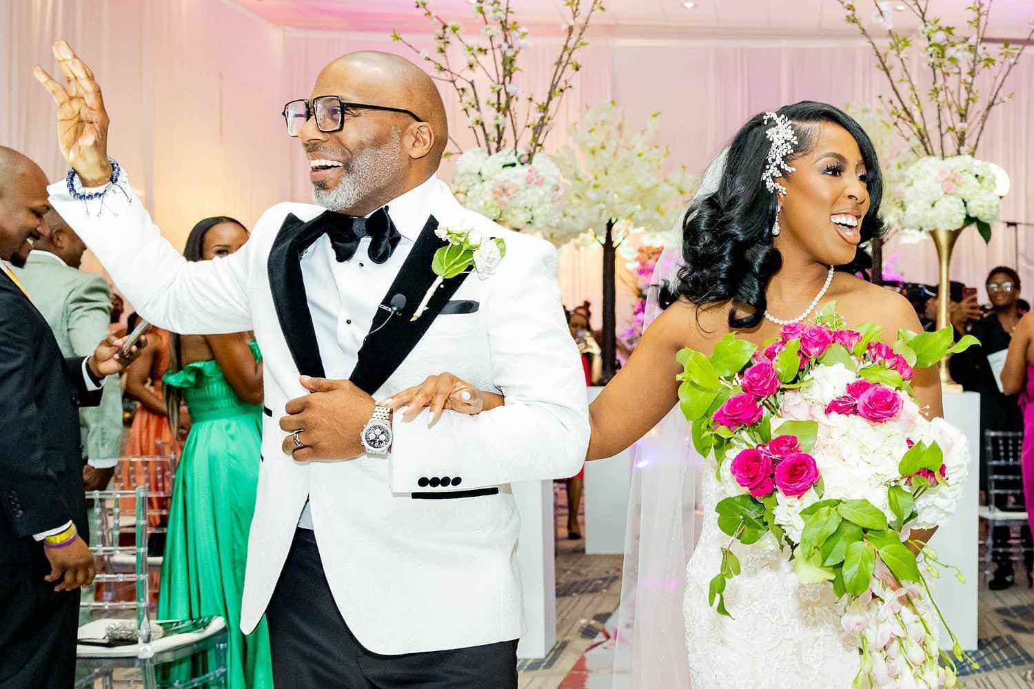 Tea and Gregory got married during Married to Medicine Season 10 episode 4. (Image via Bravo)