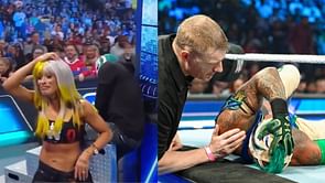 Zelina Vega breaks down in tears on WWE SmackDown; Rey Mysterio possibly injured after big heel turn