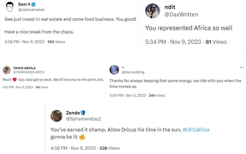 MMA fans react to Israel Adesanya's cryptic social media post