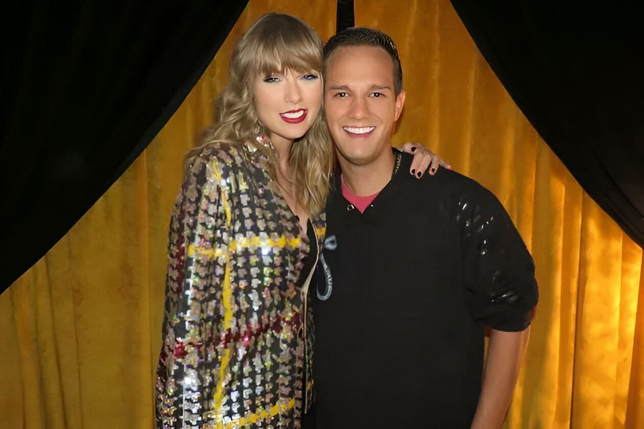 Bryan West becomes the first Taylor Swift reporter (image via @Mollybrown1992 on X)