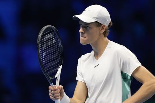 Jannik Sinner at the ATP Finals