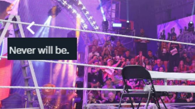 Current WWE champion says he's not okay and never will be; fans worried