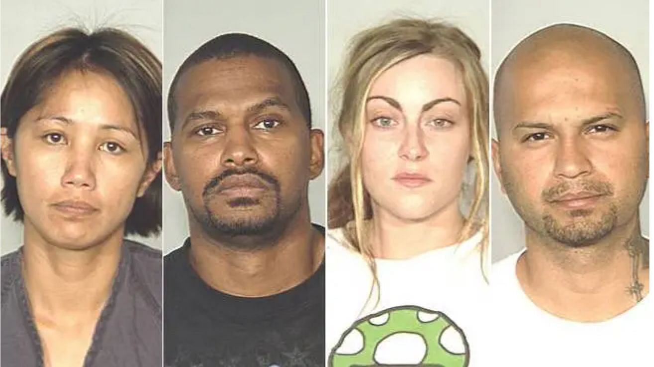 All four people involved in Nathan&#039;s murder (Image via CInemaholic)