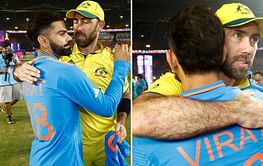 [In pictures] Virat Kohli gifts Glenn Maxwell his India jersey after Australia's 2023 World Cup final victory