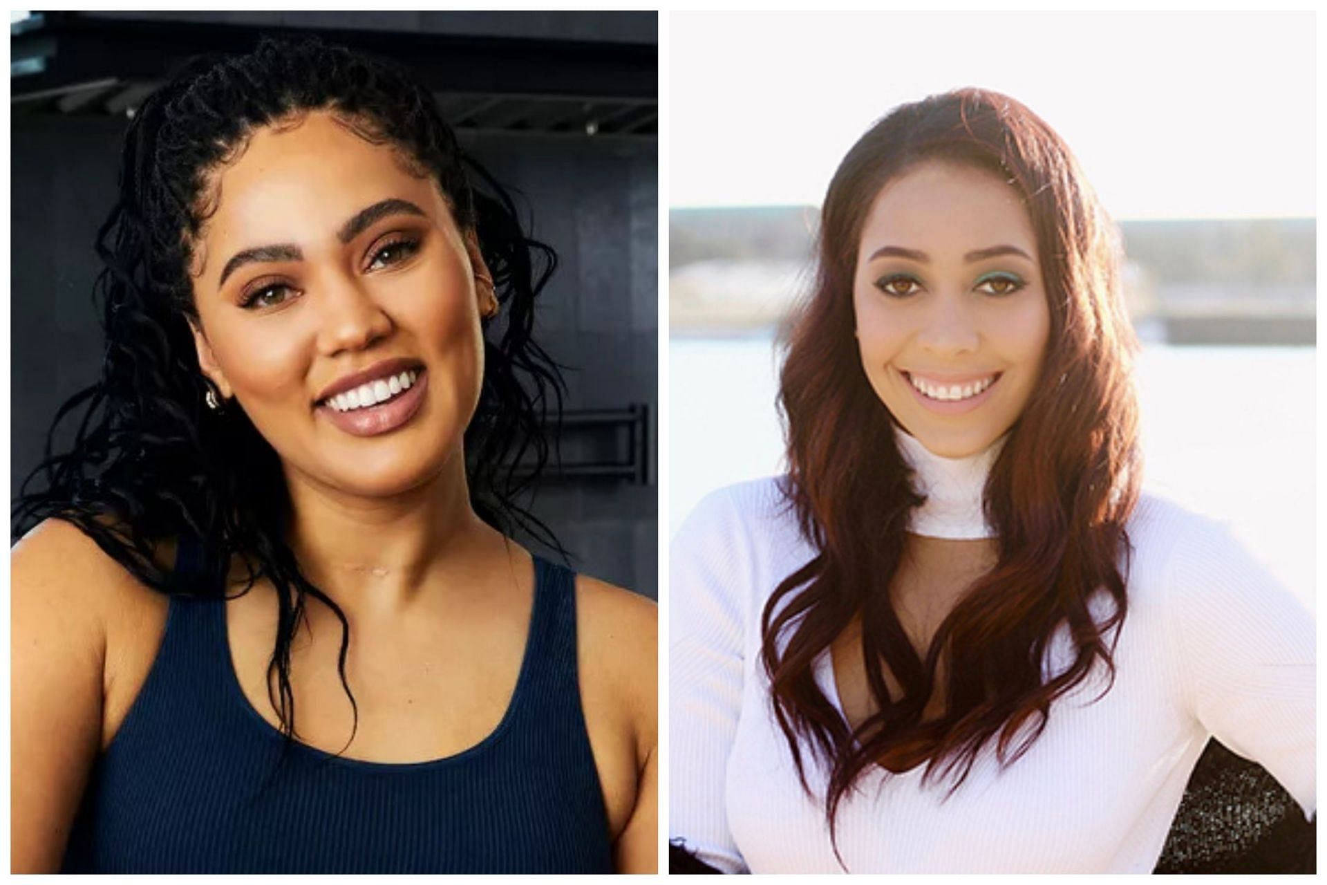 Ayesha Curry (left) and Sydel Curry-Lee (right) want to create their own legacy in the Curry family