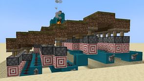 Minecraft player uses the tick command to create impossible slab blocks