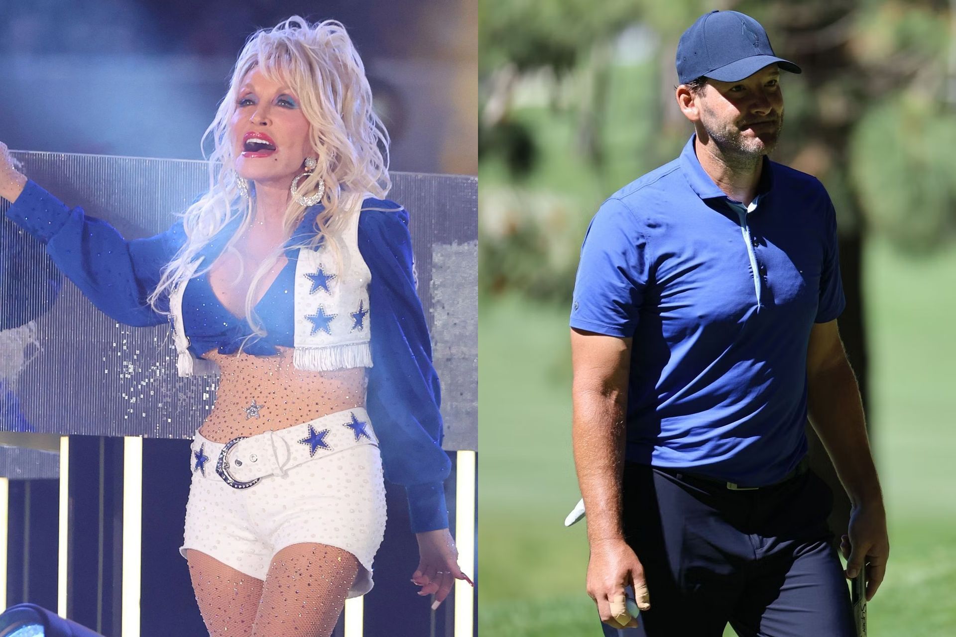 Tony Romo gets mocked by NFL fans for fanboying over Dolly Parton during  Cowboys' Thanksgiving game: “Dangerously horny”