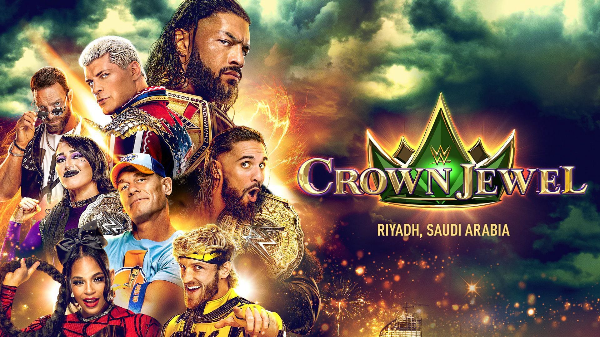 WWE Crown Jewel will kick off this Saturday.