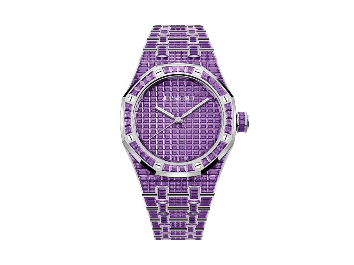 Audemars Piguet Royal Oak Amethyst 50th Anniversary (Image via official website)