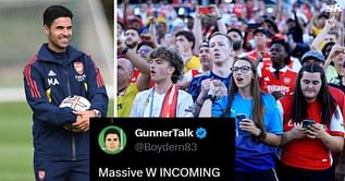 "Massive W incoming", "West Ham United in trouble" - Arsenal fans react as Mikel Arteta names XI to face West Ham in Carabao Cup fixture