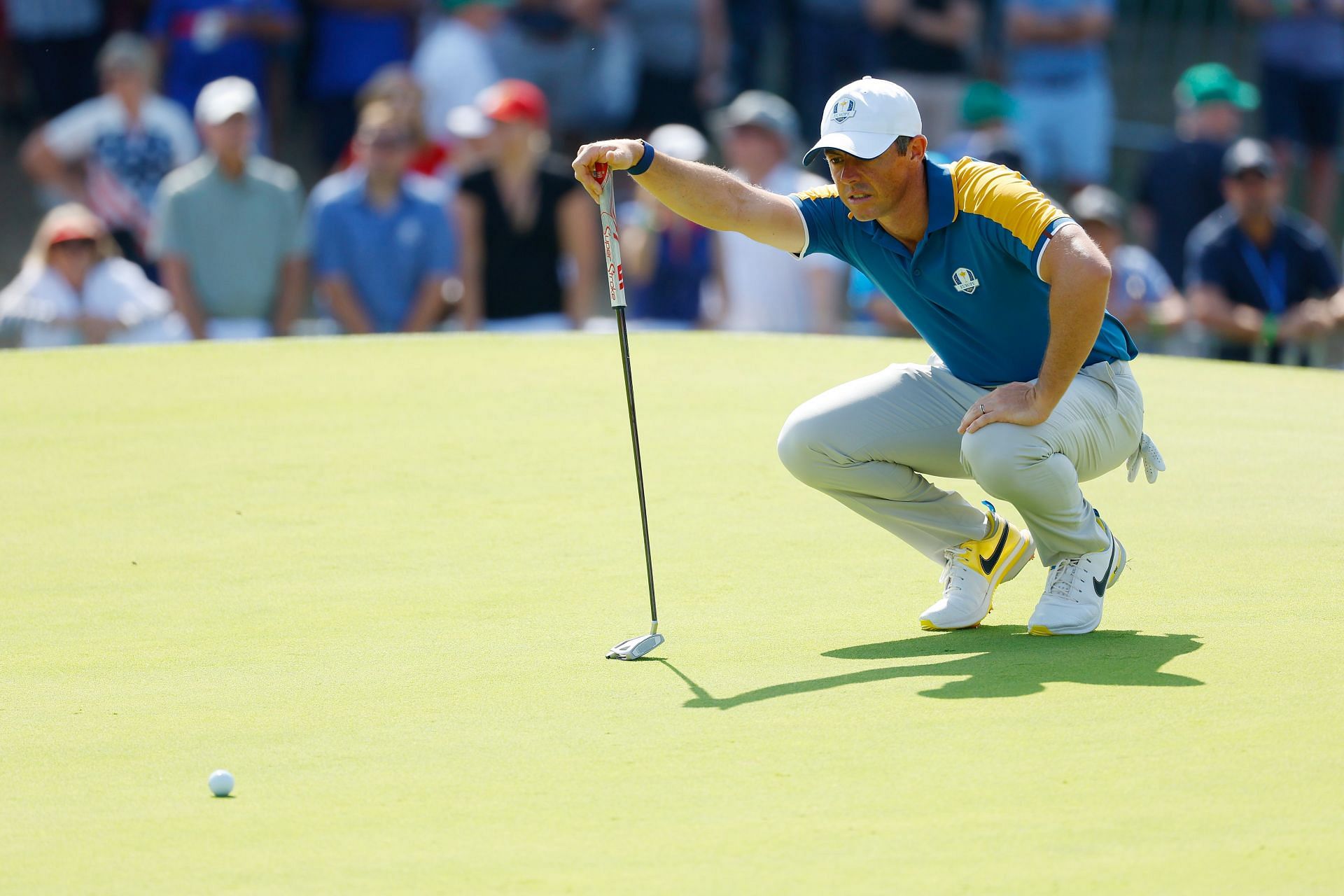 Rory McIlroy at the Ryder Cup