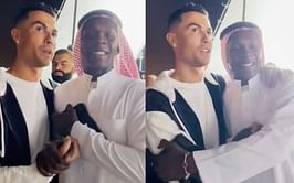 "Saudi Arabia in March…tempting hahaha" - Israel Adesanya sends appreciation Cristiano Ronaldo's way after wholesome interaction in Riyadh