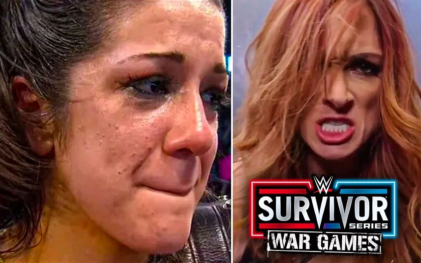 Becky Lynch makes her way to the ring to battle in the 'War Games' match at  WWE's 'Survivor Series', Chicago-Illinois, Fall 2023…