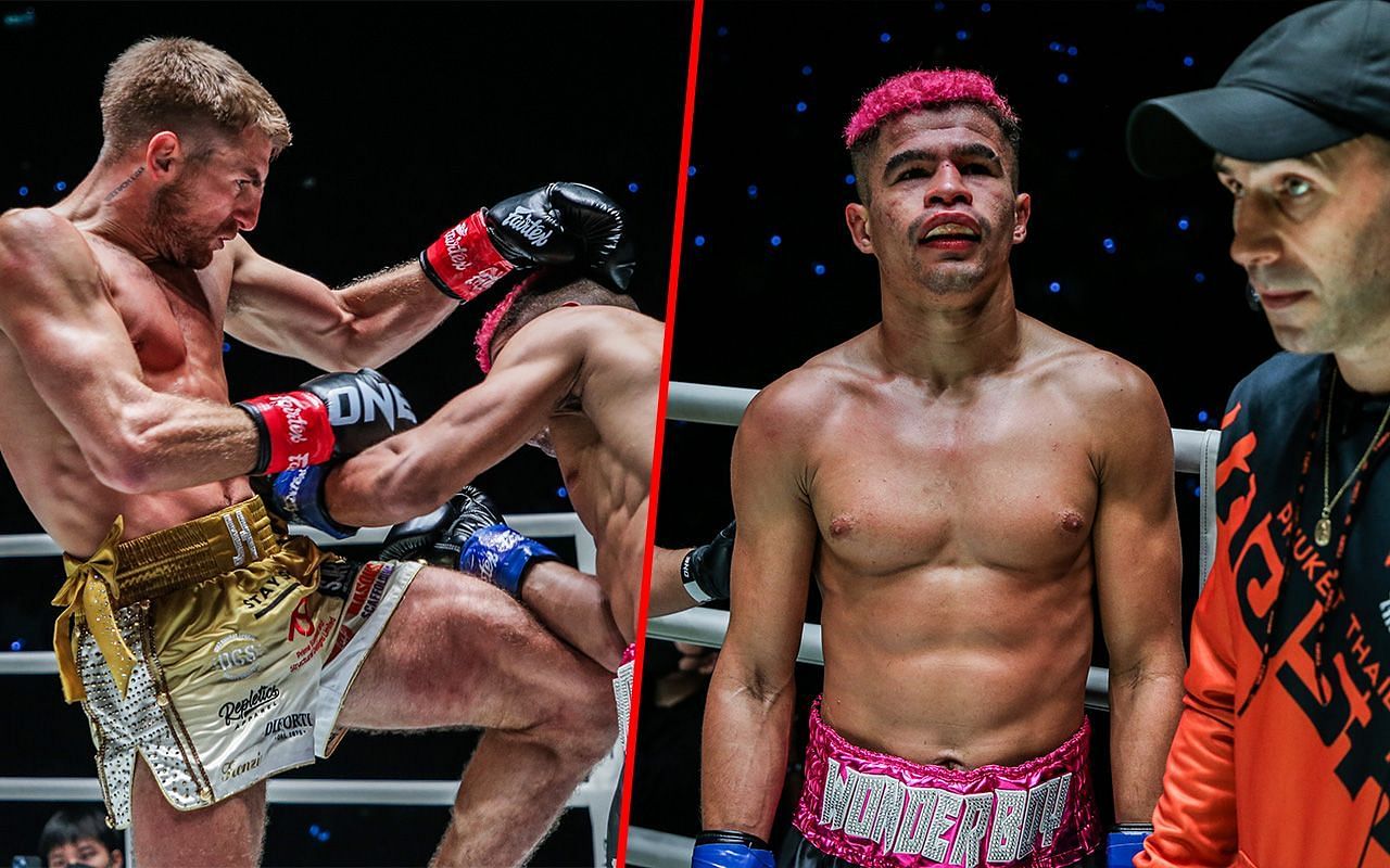 Jonathan Haggerty and Fabricio Andrade. [Image: ONE Championship]