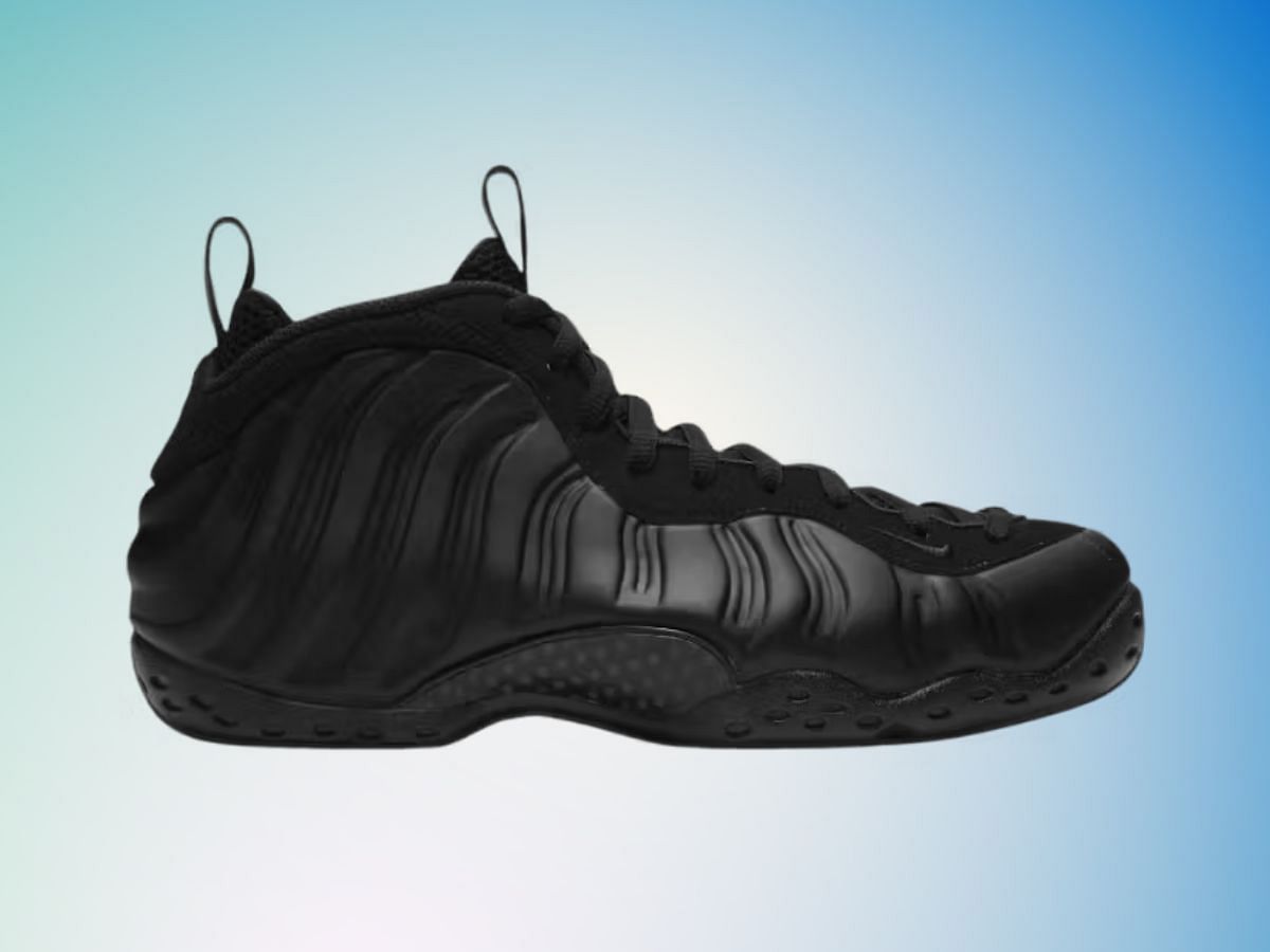 The Nike Air Foamposite One Anthracite (Image via Nike website)