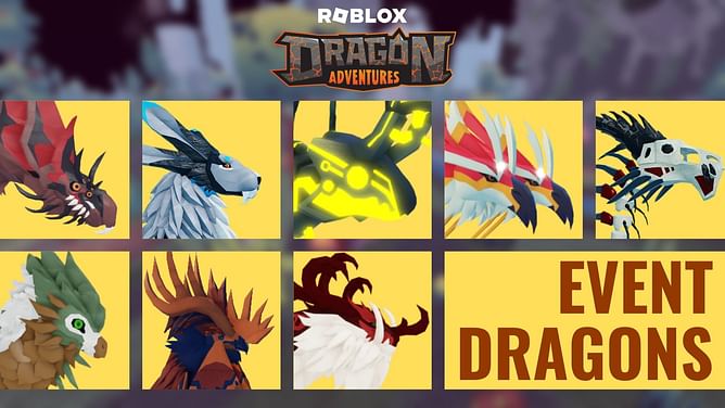 5 best event dragons in Roblox Dragon Adventures as of November 2023