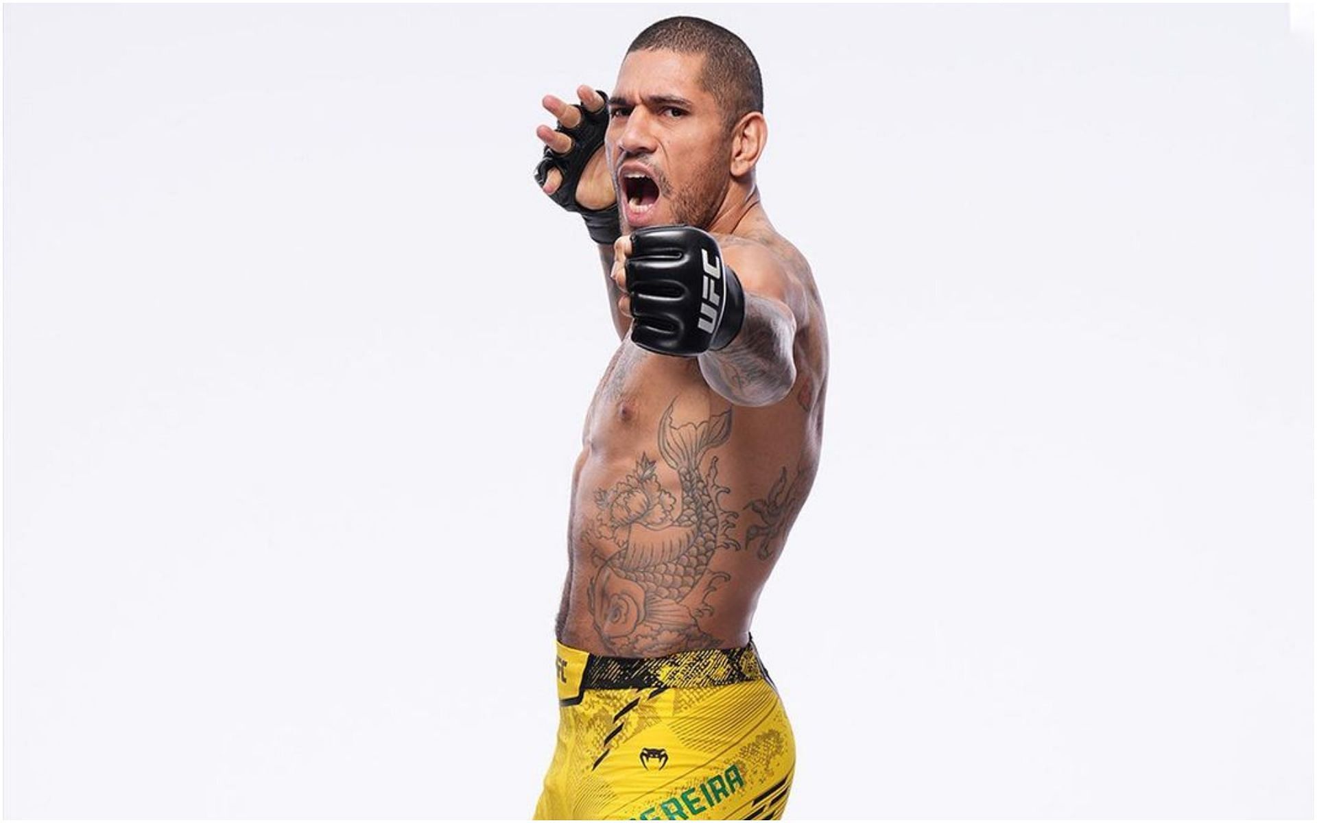 UFC light heavyweight title contender Alex Pereira