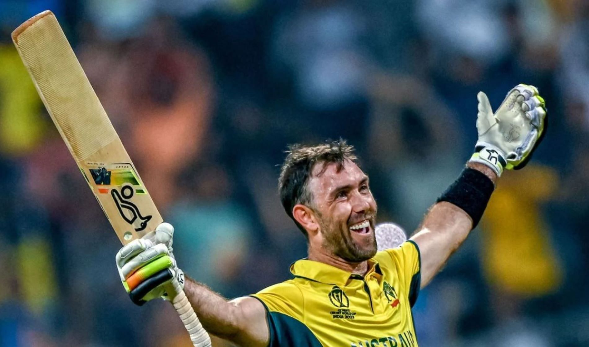 Maxwell broke several records during his incredible double century
