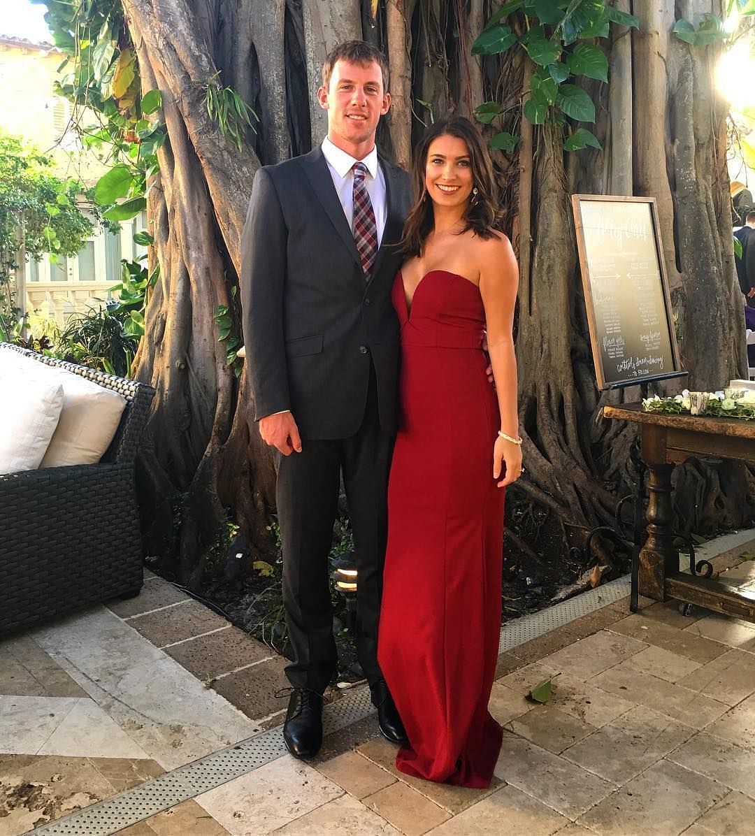 Chris Bassitt with his wife. Source: Chris Bassitt&rsquo;s official Instagram page/@cbass419