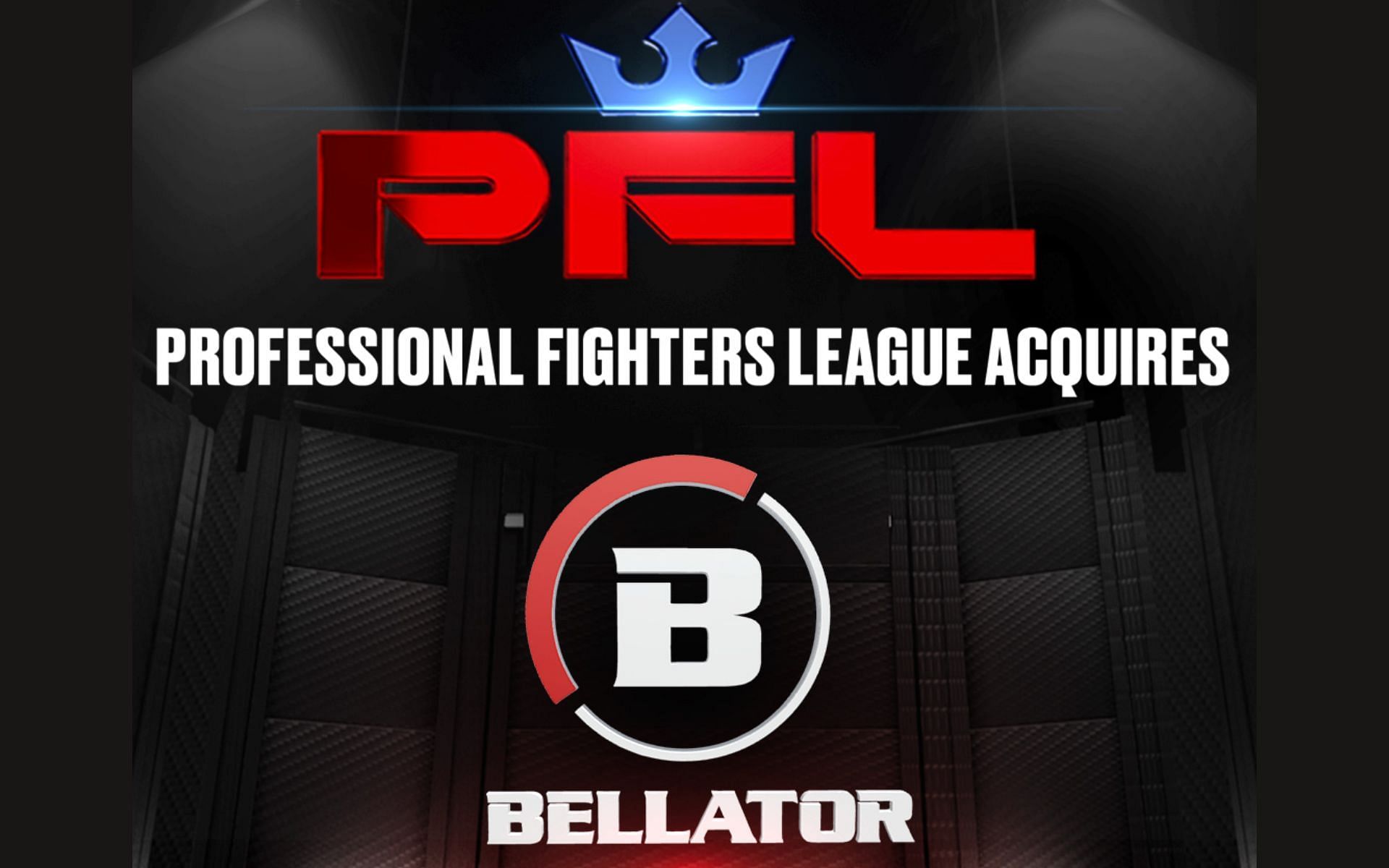 PFL acquires Bellator. [via X @DonnDavisPFL]