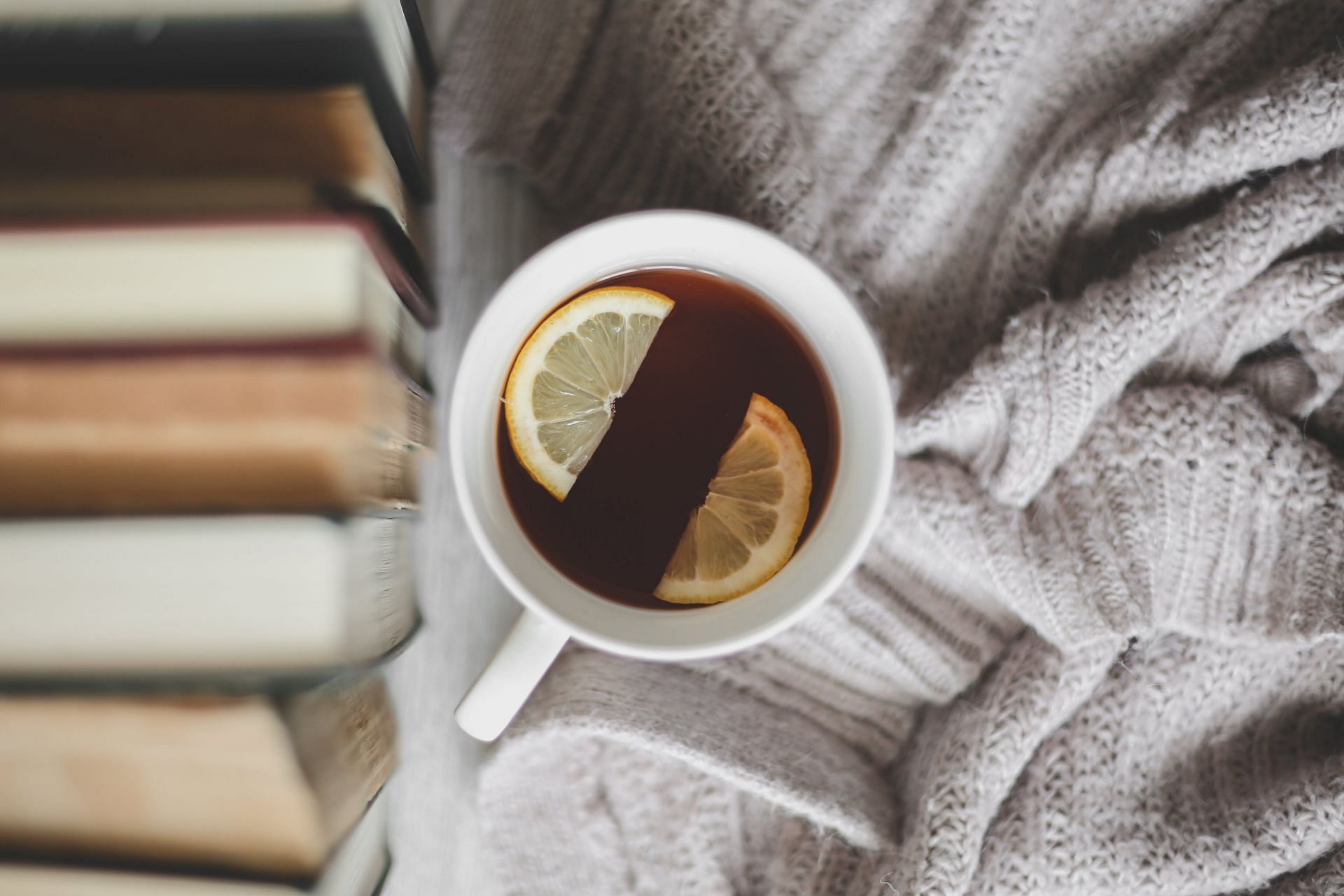 Peppermint tea as one of the stress-relief teas. (image sourced via Pexels / Photo by Dana)