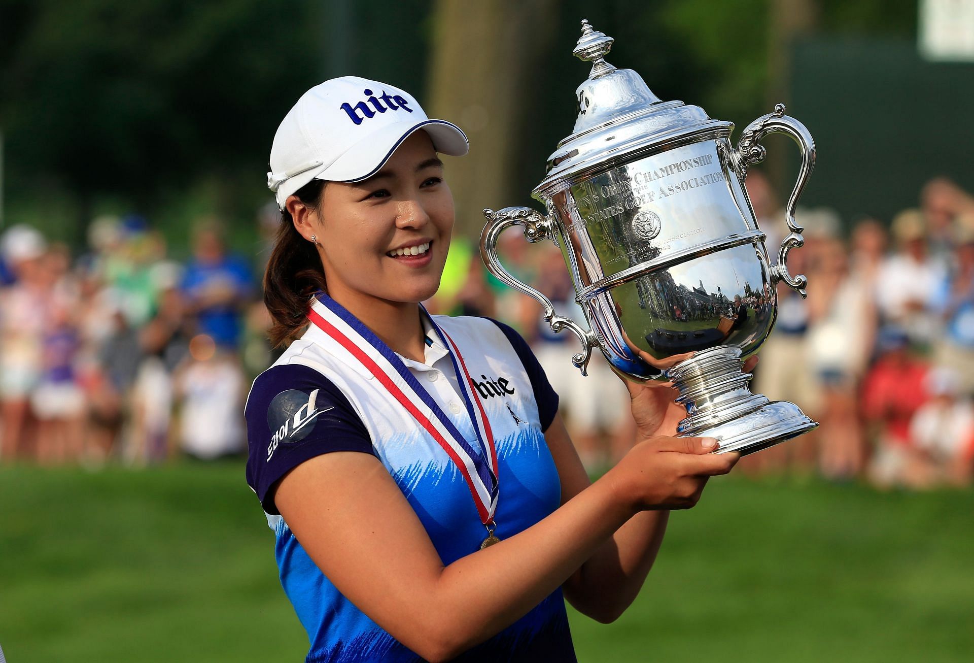 In Gee Chun after winning the 2015 U.S. Women&#039;s Open - Final Round (Image via Getty)