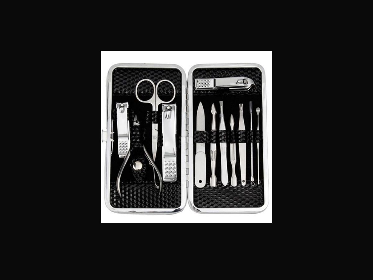 Utopia Care 18 Piece ManicurePedicure Nail Care Set CutterCuticle Clippers  Kit