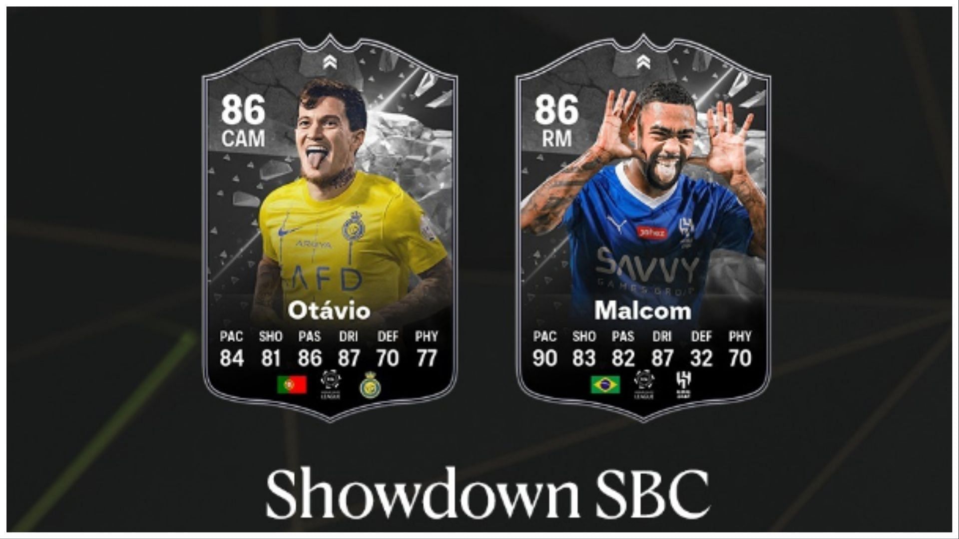 The latest set of Showdown SBCs is now live (Images via EA Sports)