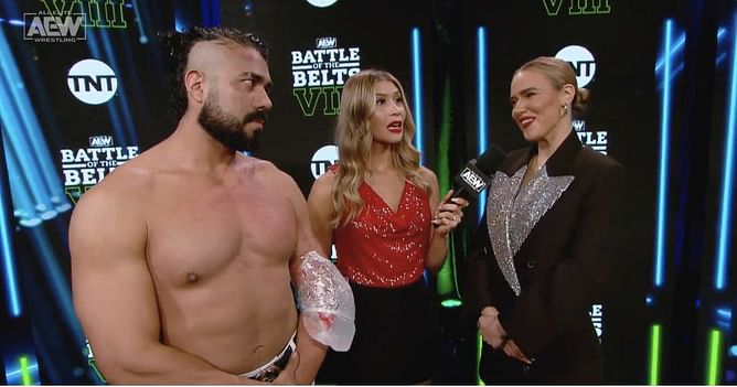 Andrade El Idolo has an interesting reaction about CJ Perry’s (fka Lana) offer ahead of AEW Collision