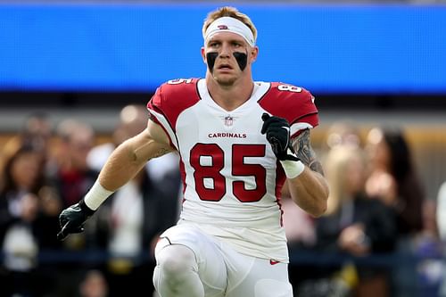 Trey McBride at Arizona Cardinals v Los Angeles Rams