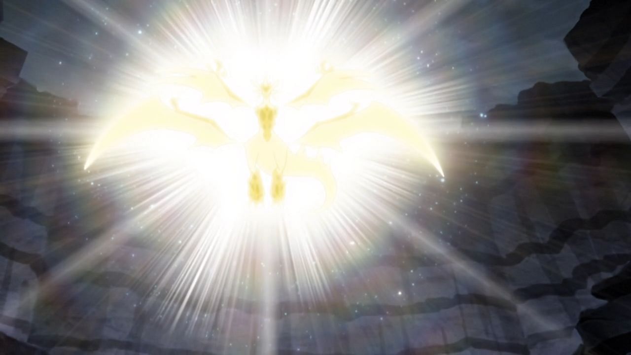 Necrozma as seen in the anime (Image via The Pokemon Company)