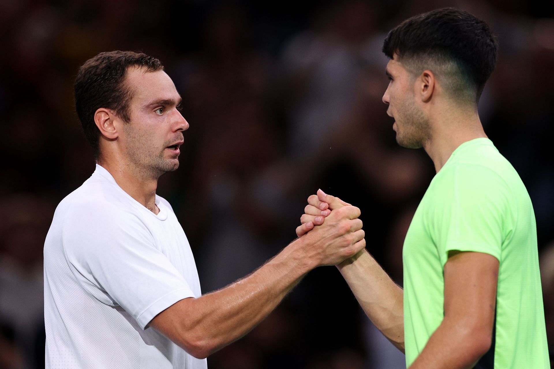 Rolex Paris Masters - Carlos Alcaraz had his first 1R exit if the season