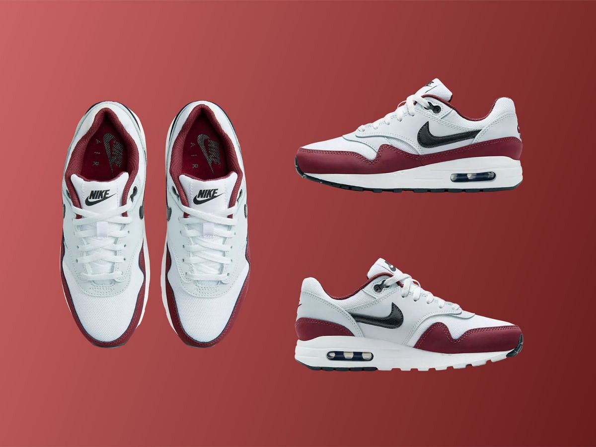Here&#039;s a detailed look at the upcoming Nike Air Max 1 sneakers (Image via Nike)