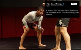 "May justice be swift" - Conor McGregor takes a swipe at "jobless killer ushered in with benefits by the Irish Government" in now-deleted tweet