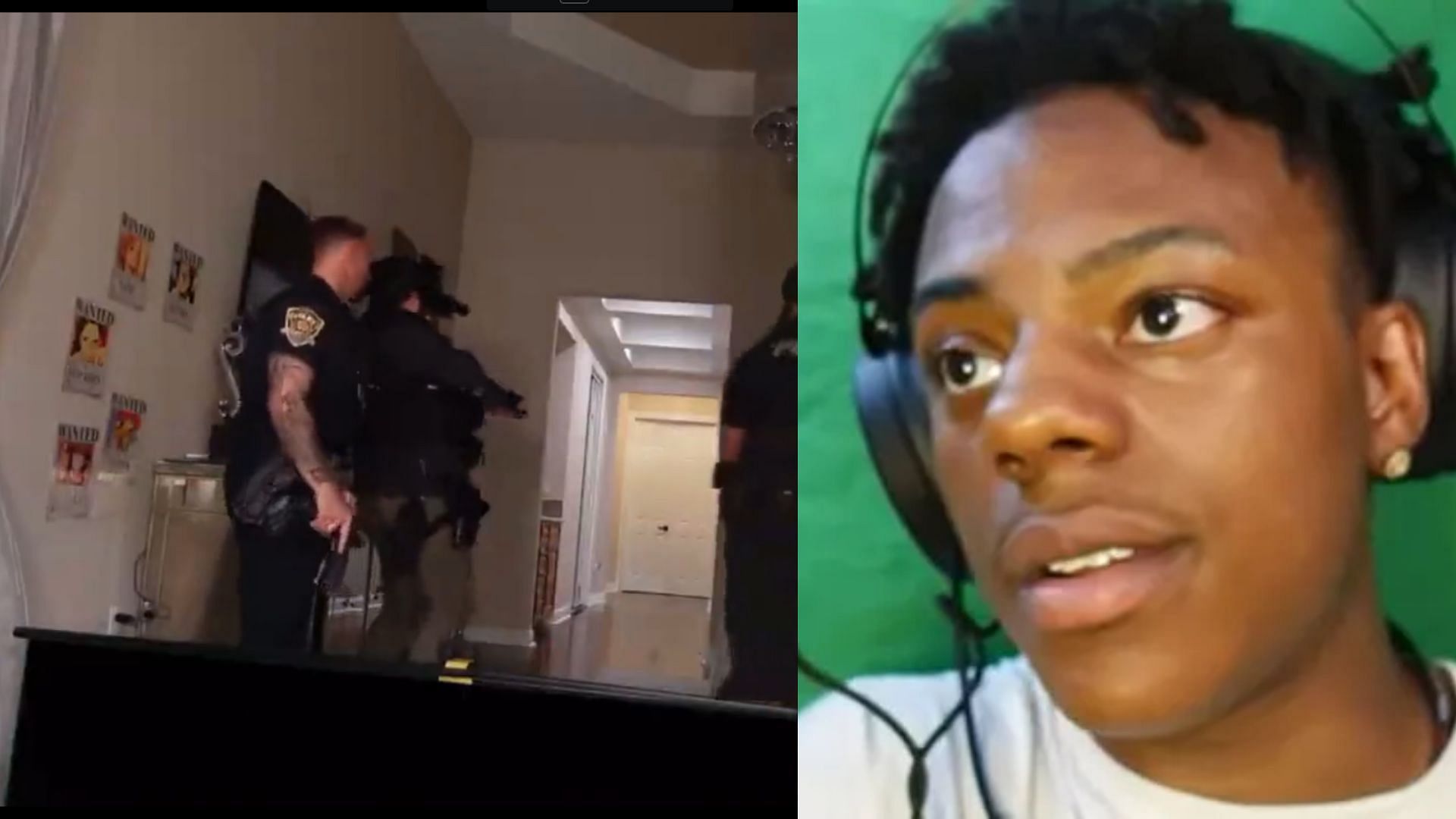 IShowSpeed's house gets stormed by SWAT team during live steam