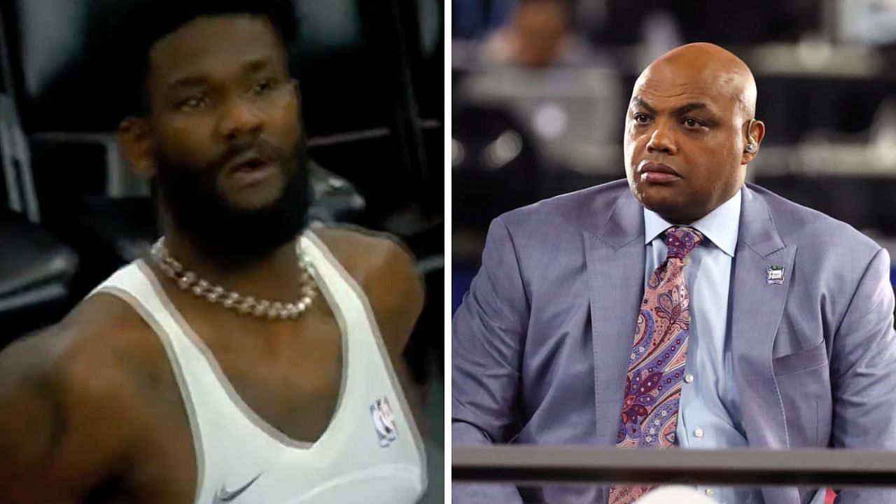 Charles Barkley disgusted with Deandre Ayton rocking pearl necklace