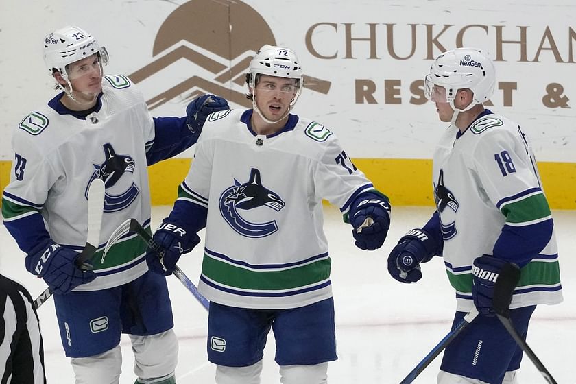 Canucks move into second-place tie in overall NHL standings