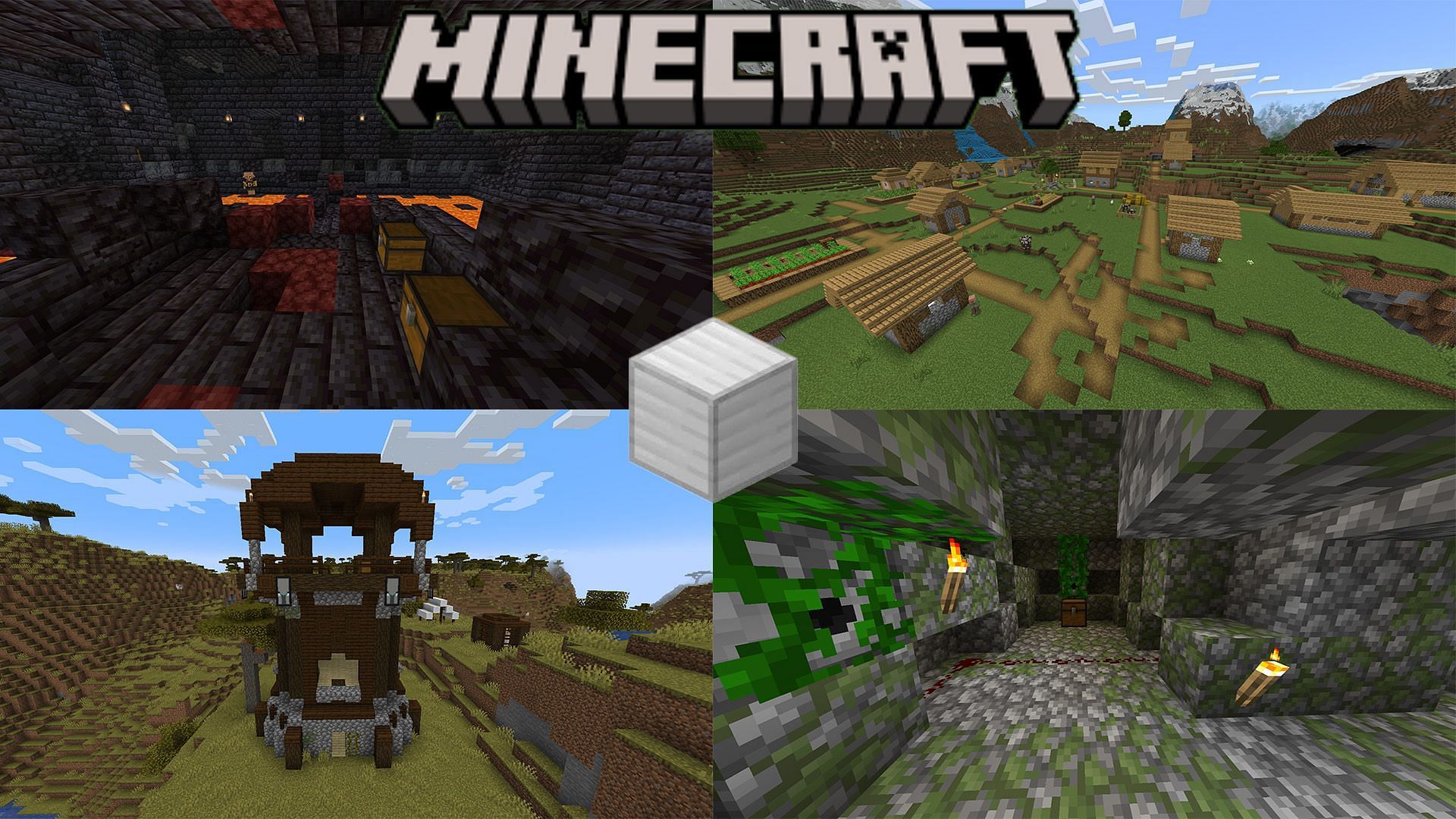 Find the best places to easily obtain iron in Minecraft (Image via Mojang) 