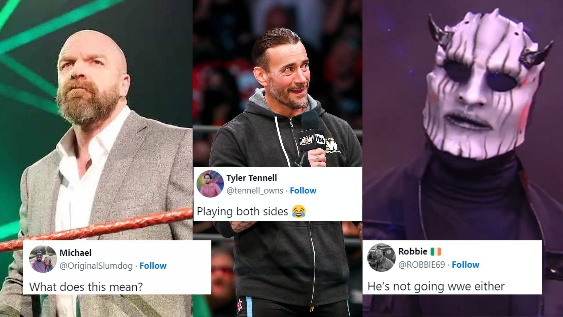 CM Punk was last seen at AEW All In