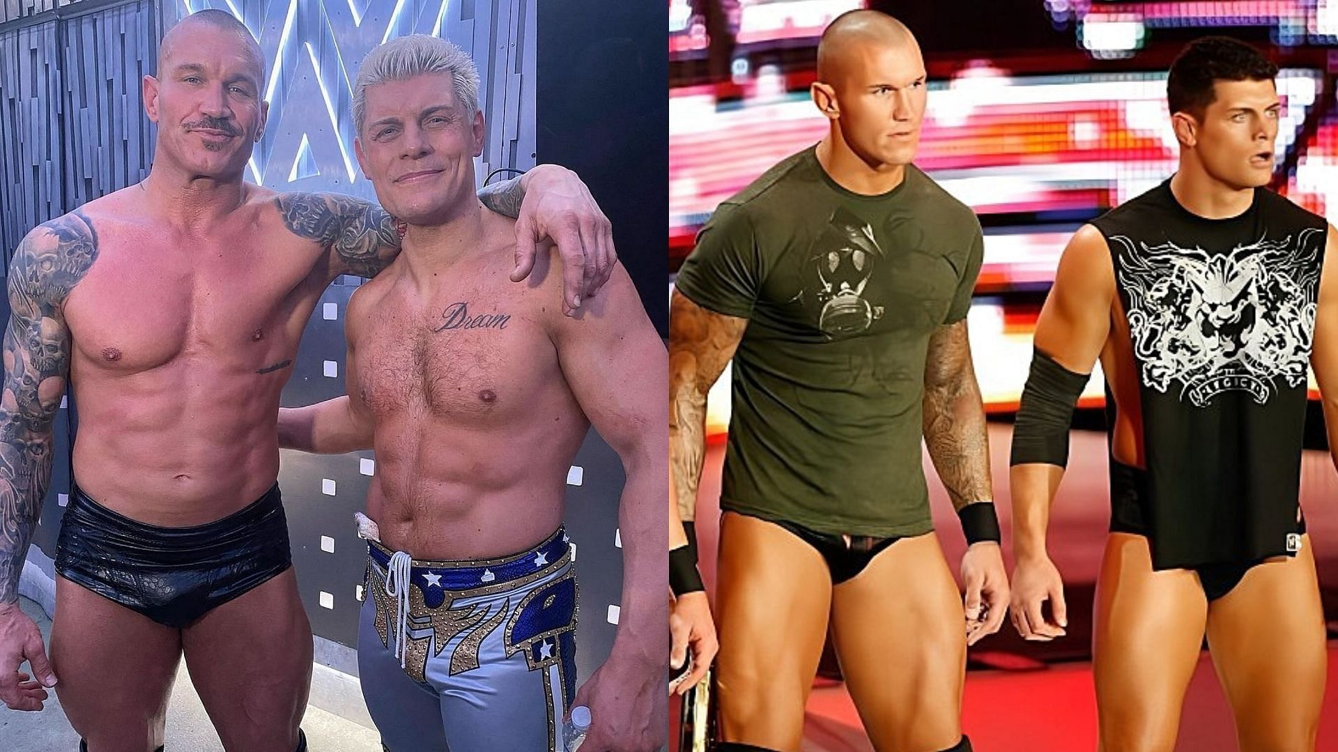 Cody Rhodes and Randy Orton