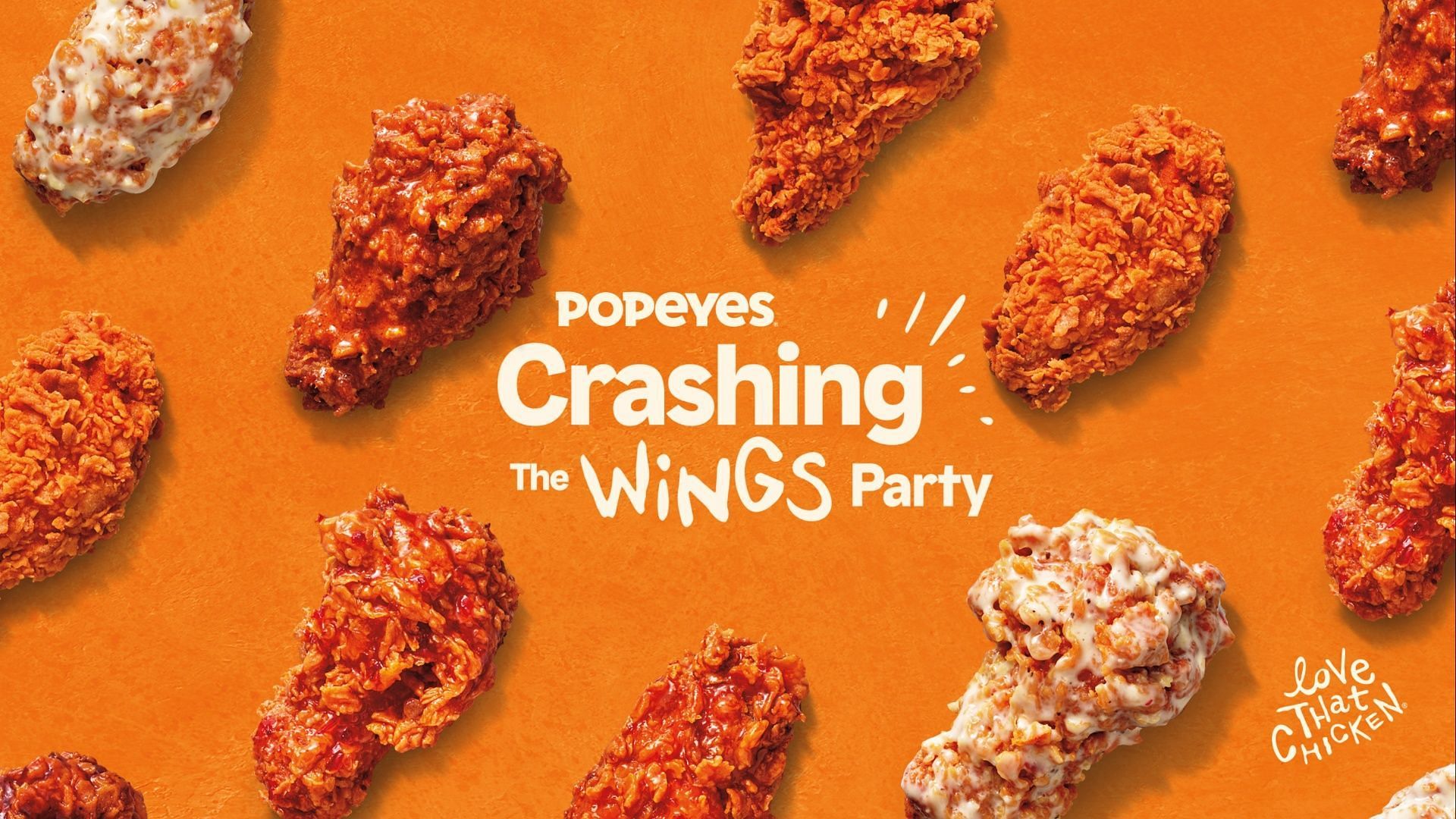The juicy Chicken Wings can be enjoyed at $5.99 for six pieces (Image via Popeyes)