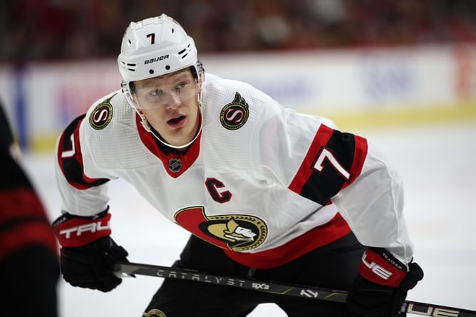 Sens captain Brady Tkachuk claps back at fans for constant booing