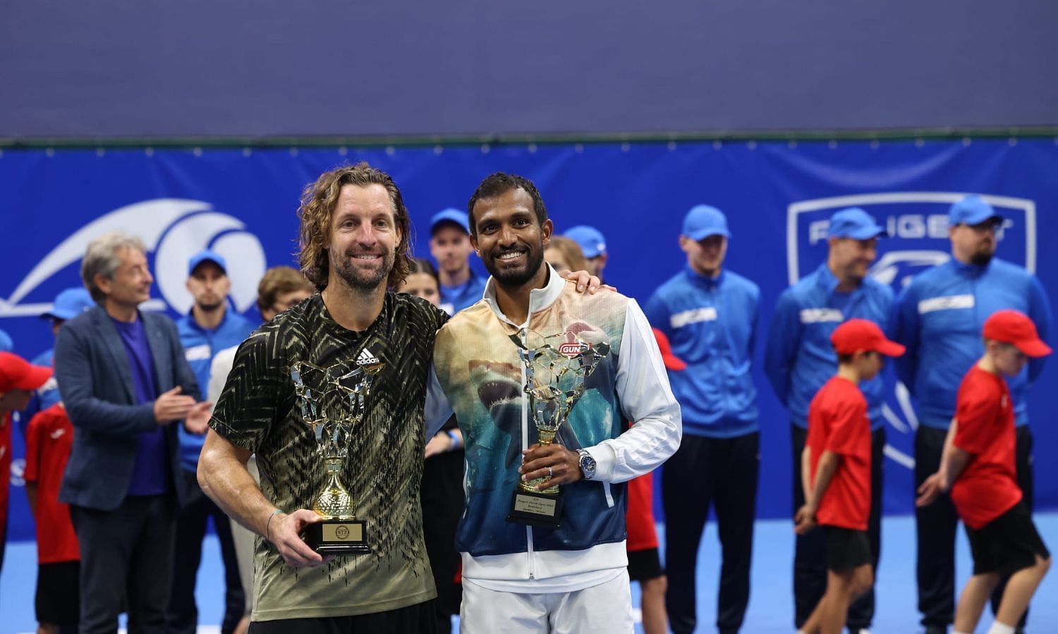 Sriram Balaji and Andre Begemann won the HPP Open 