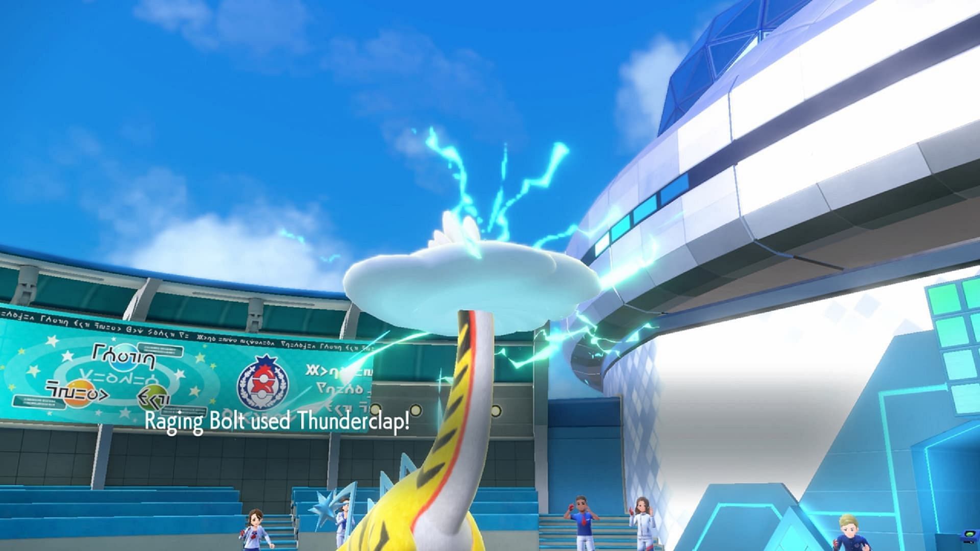 Thunderclap is Raging Bolt&#039;s signature move in Pokemon Scarlet and Violet: The Indigo Disk (Image via Game Freak)